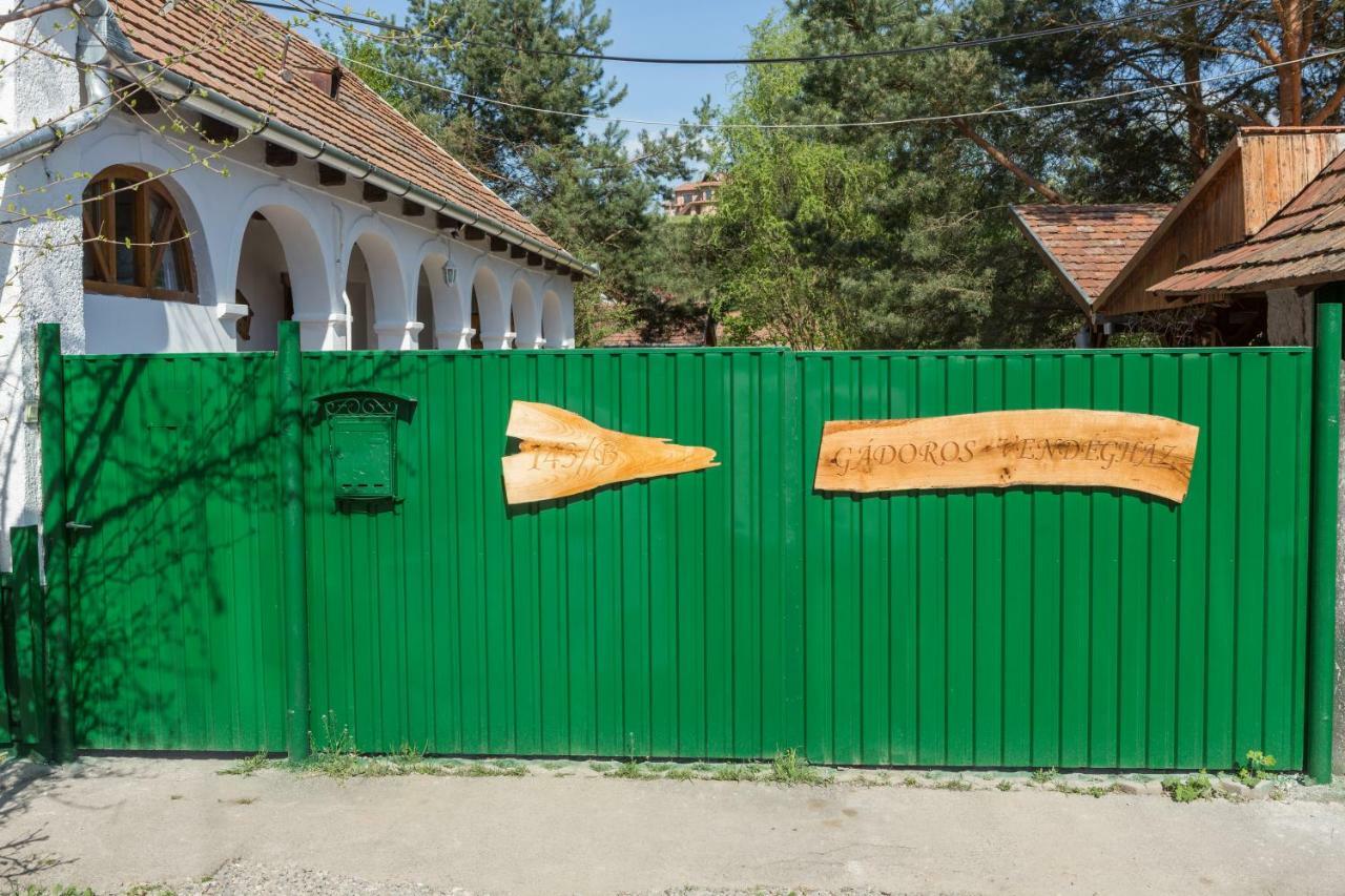 Gadoros Vendeghaz Hotel Egerszalók Buitenkant foto